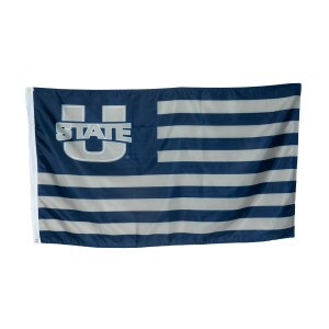 U-State Striped Flag Navy Gray